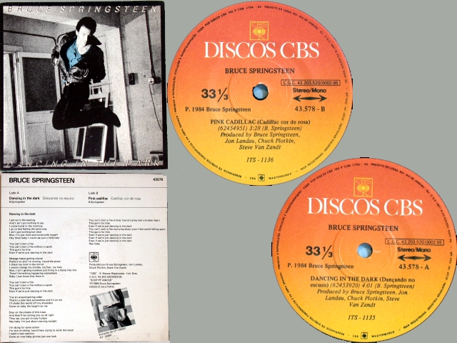 Bruce Springsteen - DANCING IN THE DARK / PINK CADILLAC